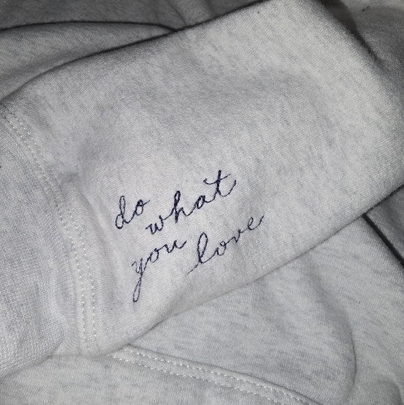 Athleta Girl Light Grey Sweatshirt - Picture 4 of 4